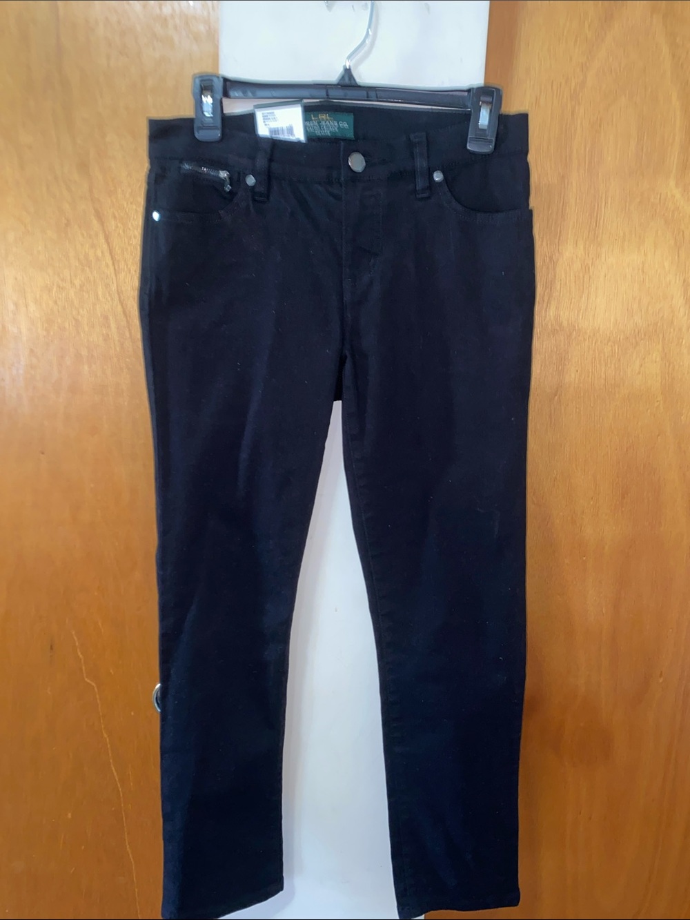 ♠️NWT Ralph Lauren Black Slim Modern Straight Ankle